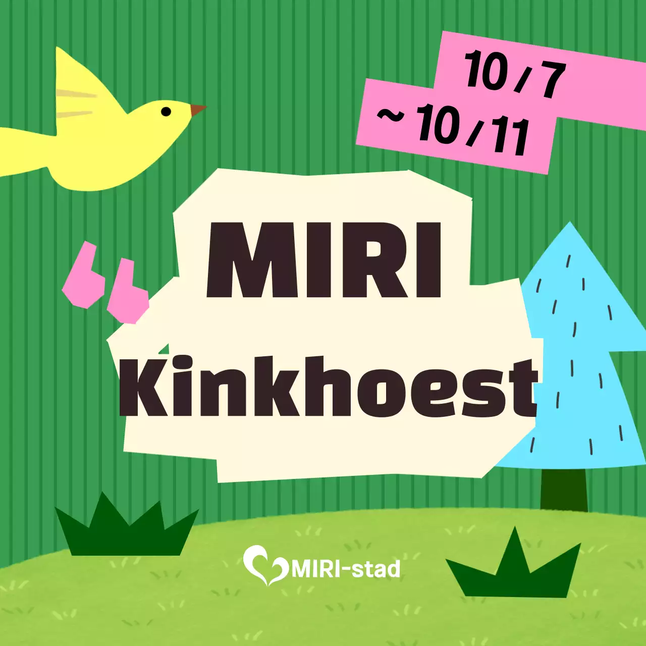 Groene Eenvoudige Evenementengids