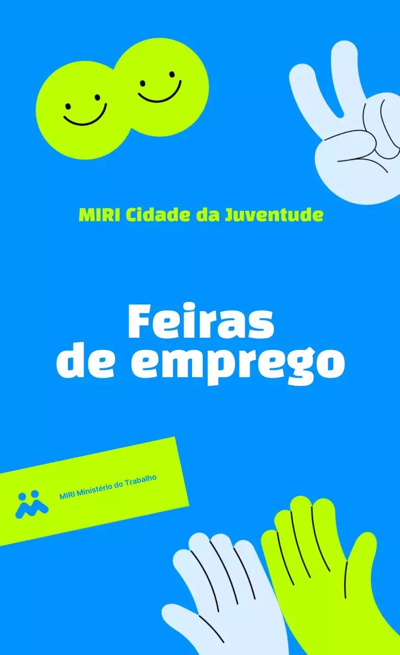 Feira de Empregos Blue Pop Recrutamento