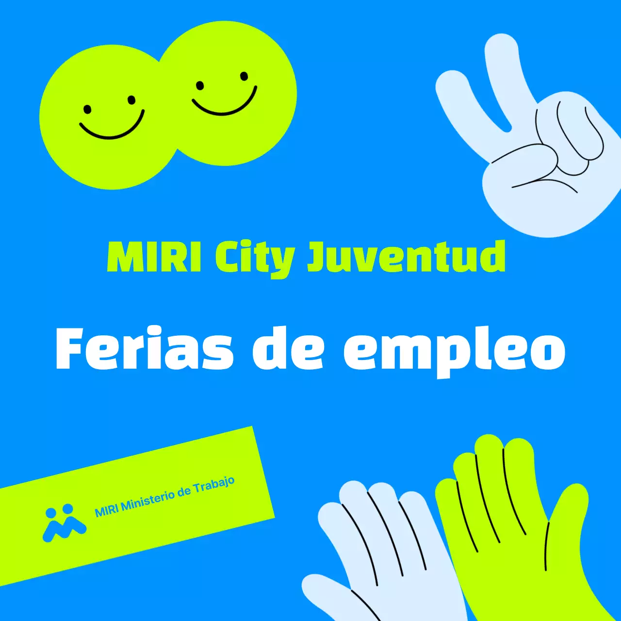 Reclutamiento Simple Azul Cielo Reclutamiento