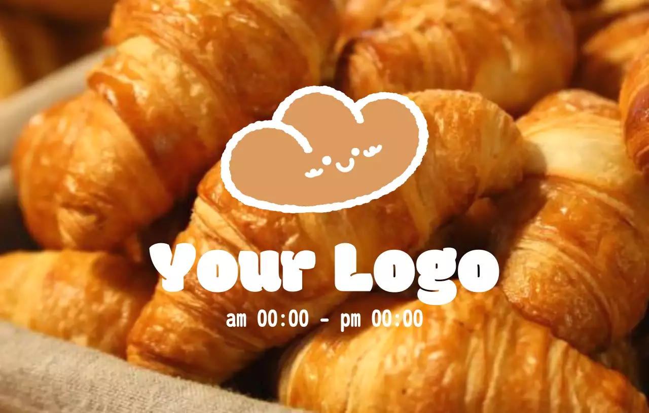 茶色 ポップ コード 名刺 写真