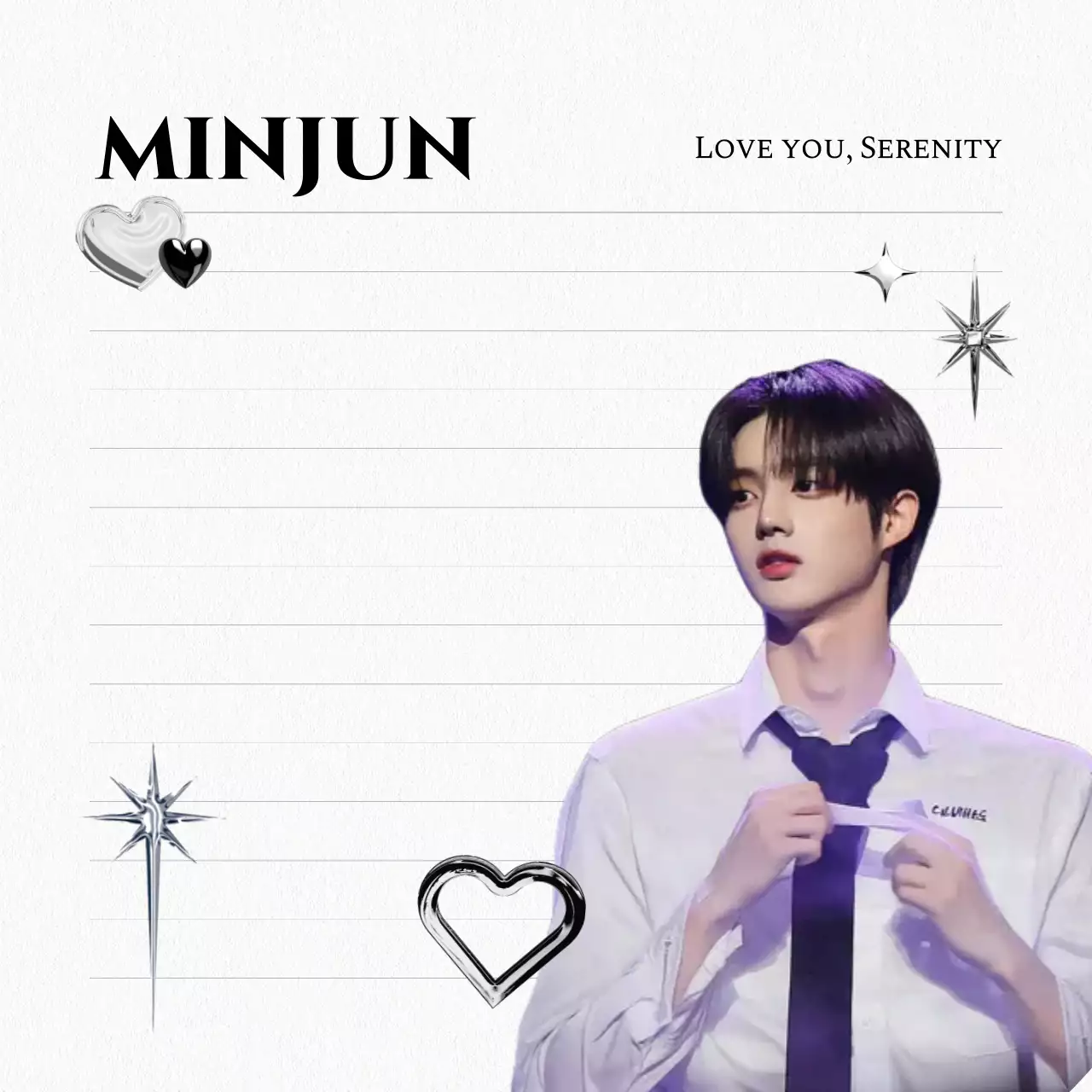 심플한 아이돌 굿즈