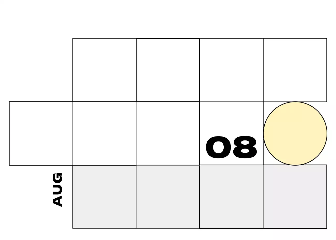 베이지 심플 달력 캘린더