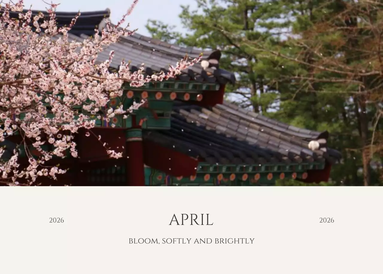 노랑 모던 계절 포트폴리오