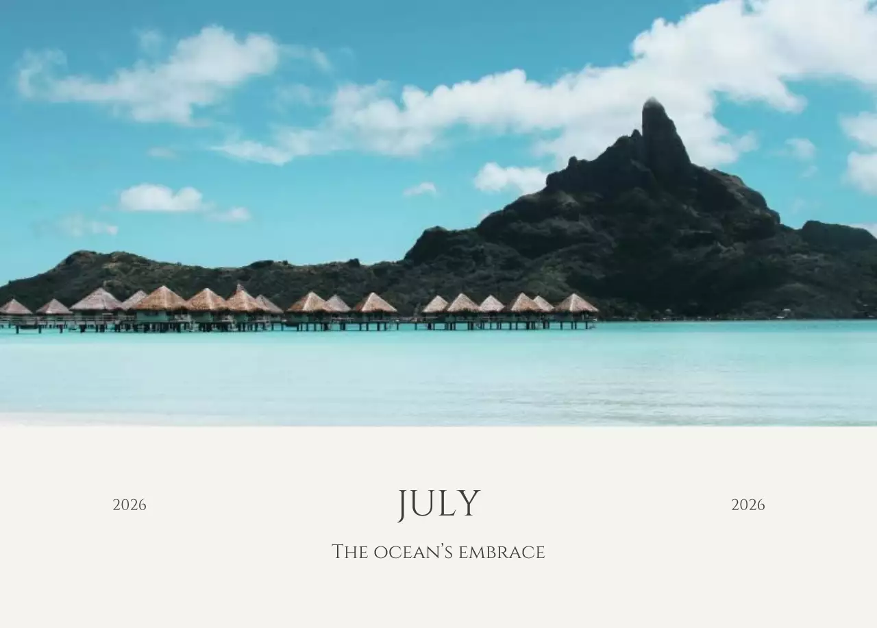 노랑 모던 계절 포트폴리오