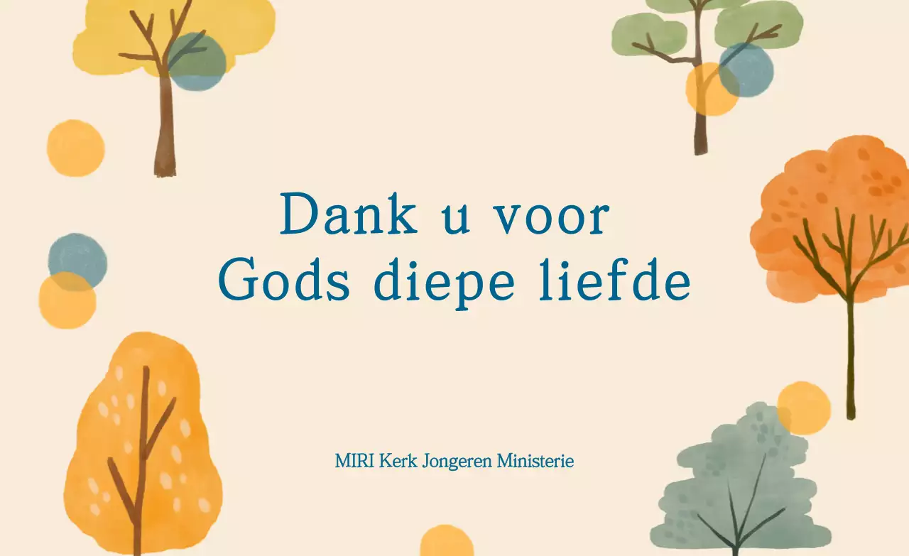 Beige Natuur Dankbaarheidsmonument