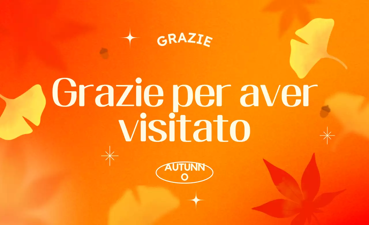 Orange Pop Autunno Gratitudine