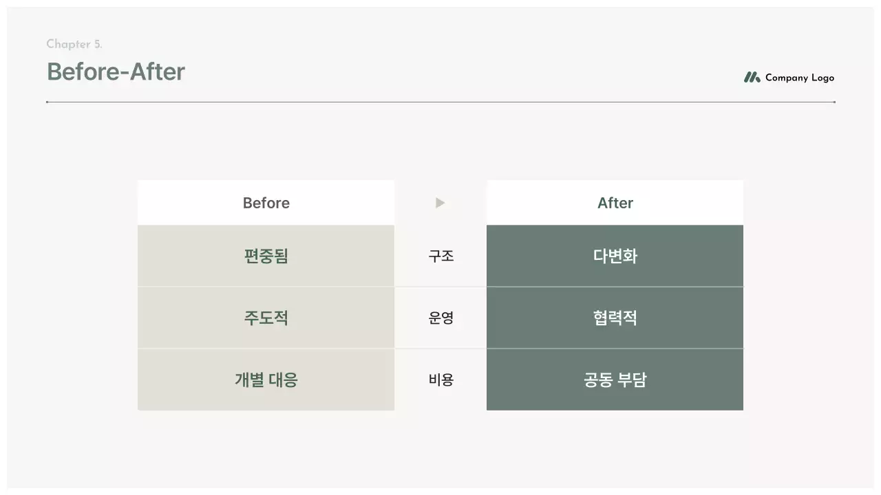 회색 깔끔 제안서 기획