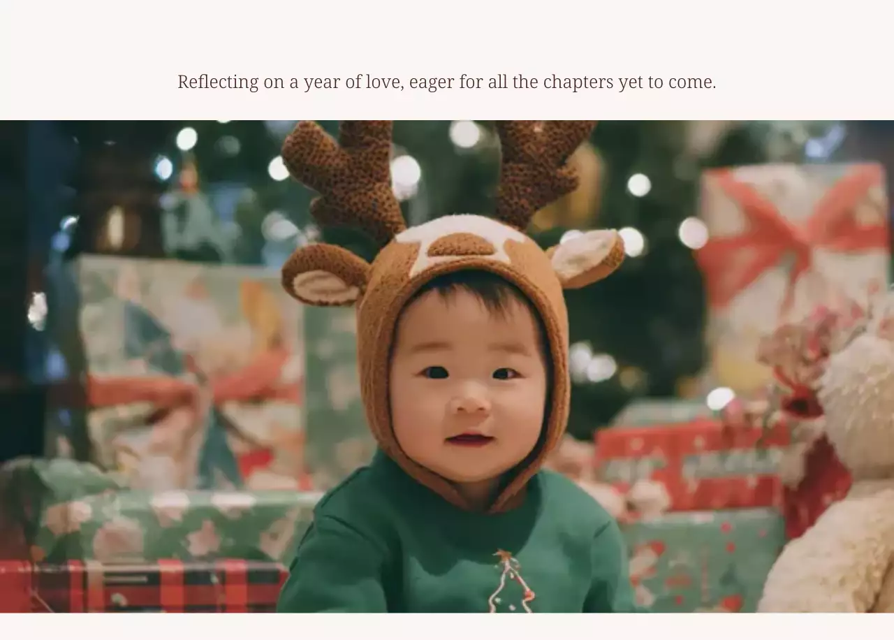 베이지 로맨틱 캘린더 기획