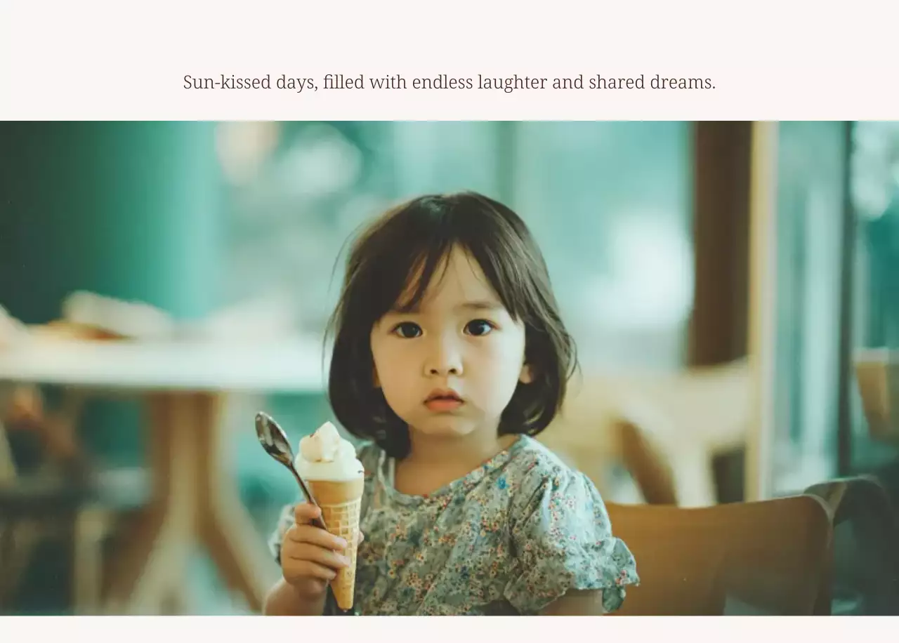 베이지 로맨틱 캘린더 기획