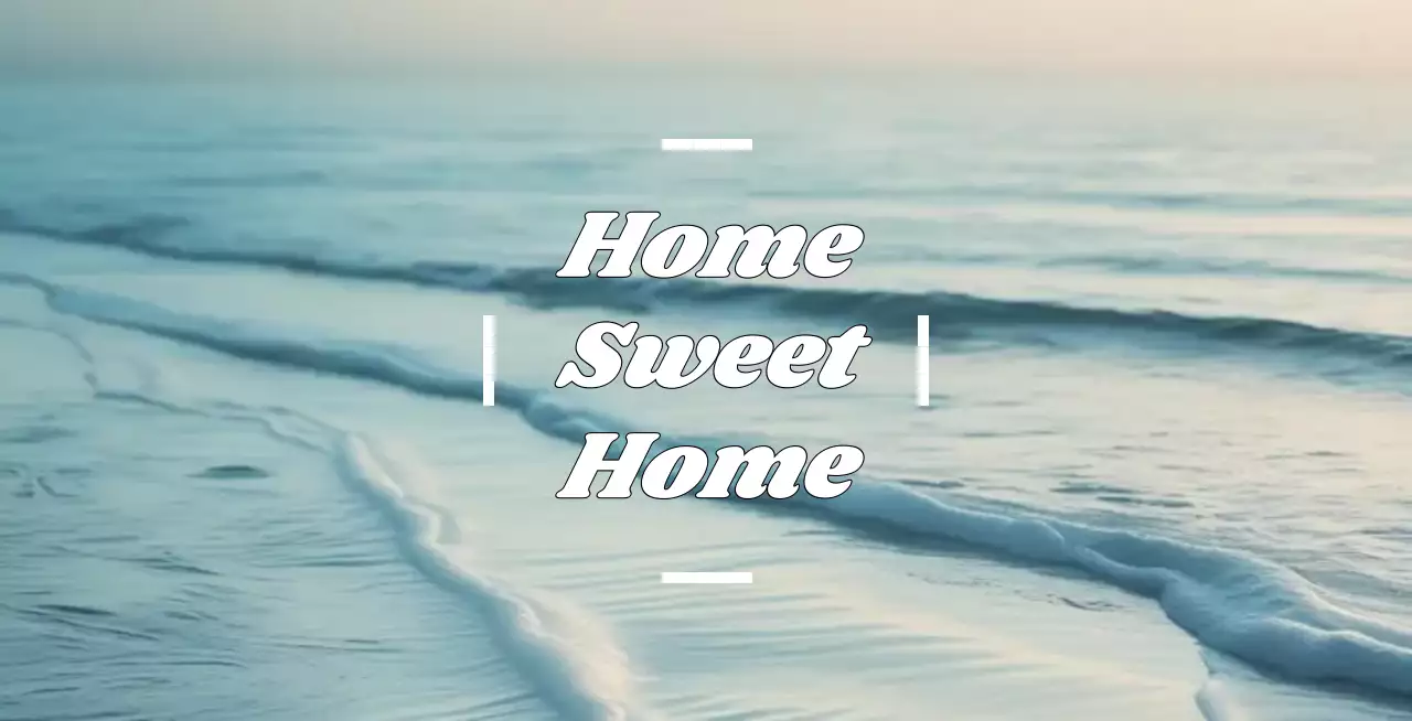 하늘색 심플 자연 안내