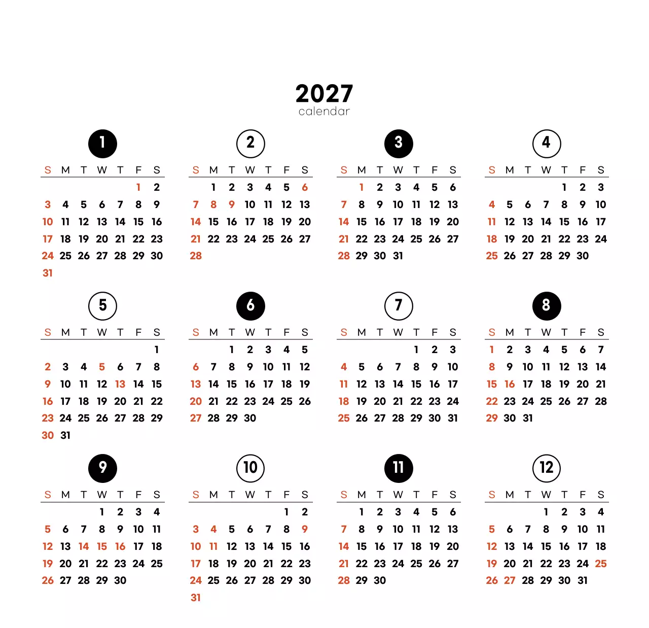 화이트톤 심플한 커피사진 카페용 탁상달력