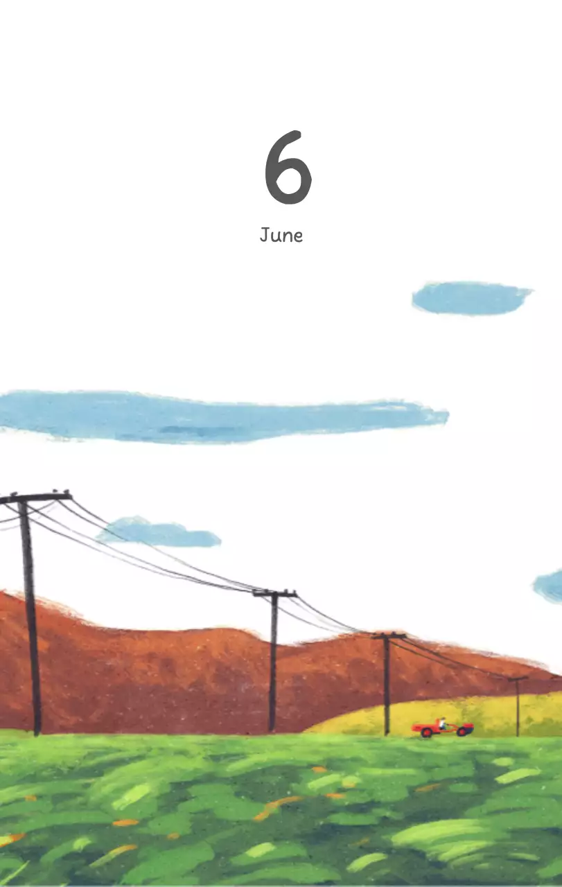 포근한 일러스트가 인상적인 귀여운 달력