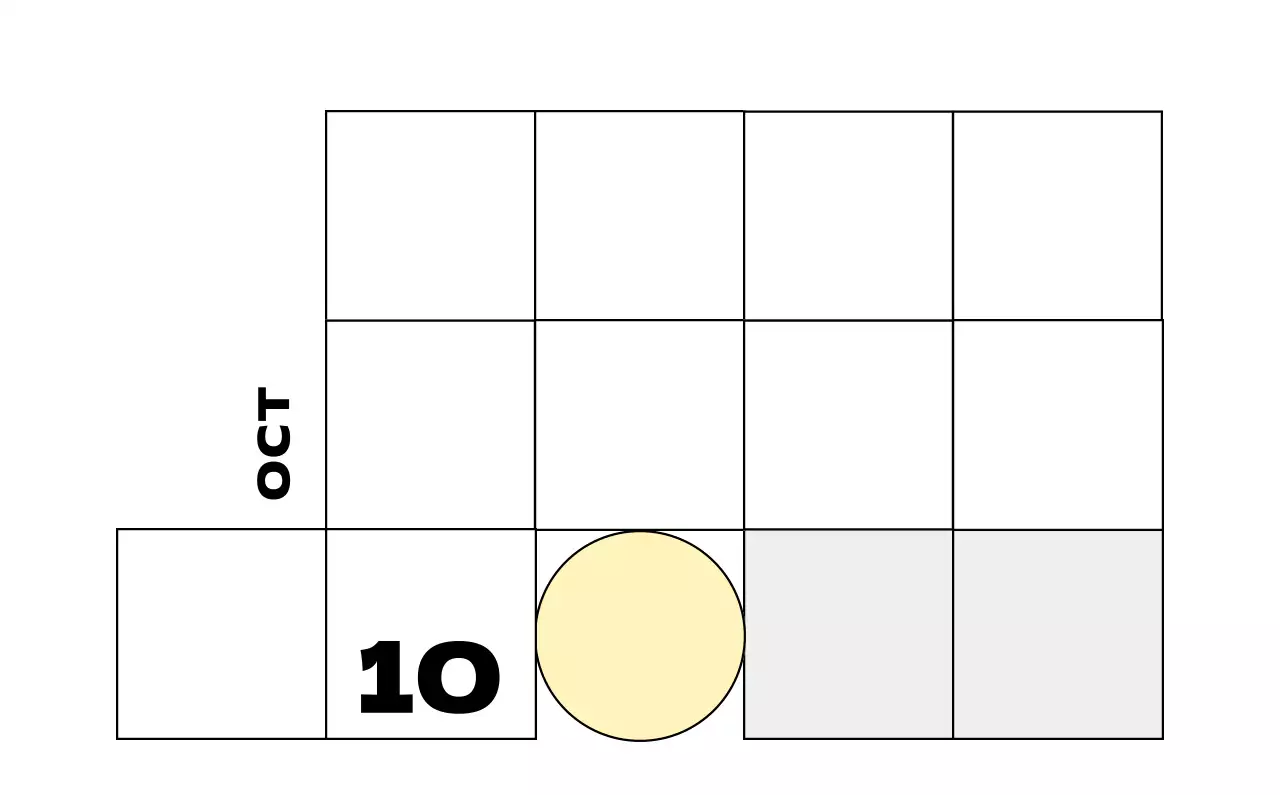 베이지 심플 달력 캘린더