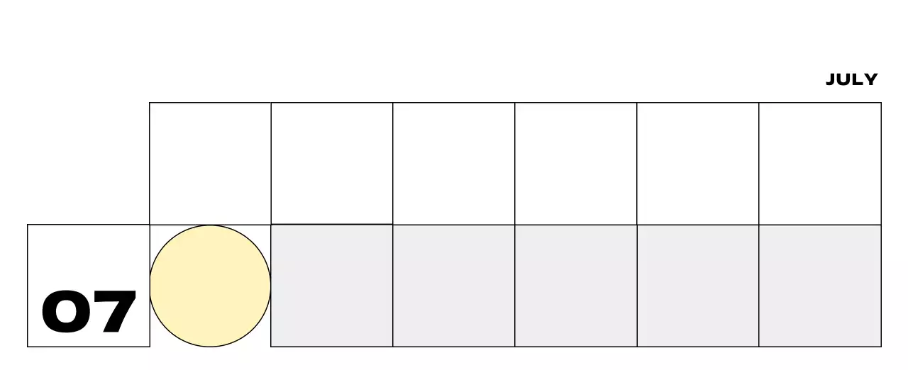 베이지 심플 달력 캘린더