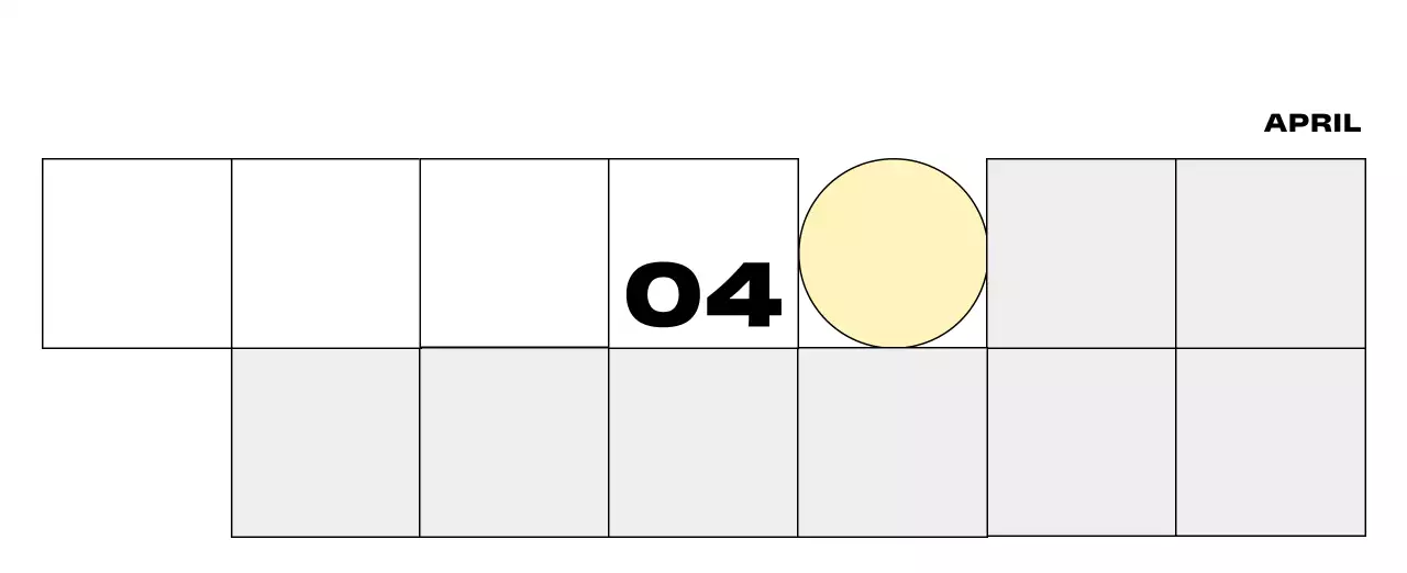 베이지 심플 달력 캘린더