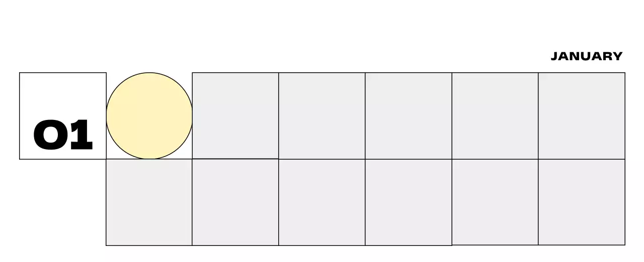 베이지 심플 달력 캘린더