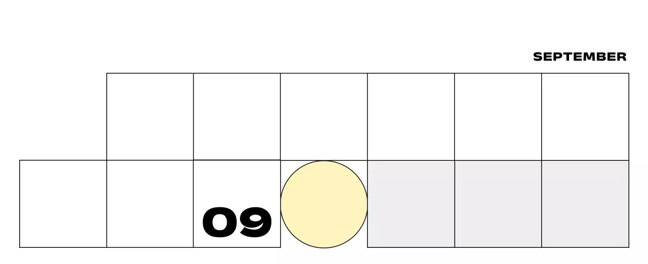 베이지 심플 달력 캘린더