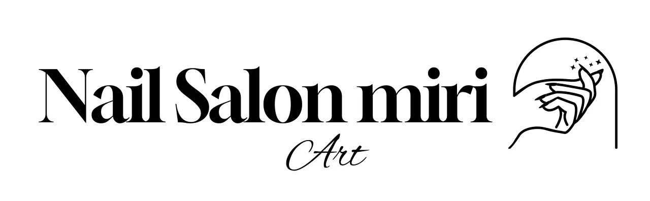 白黒 シンプル サロン ロゴ おしゃれ