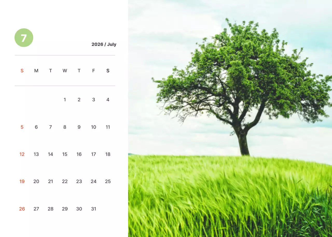 파스텔 컬러의 따뜻한 풍경 사진