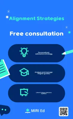 Promosi Konseling Pendidikan Modern Biru