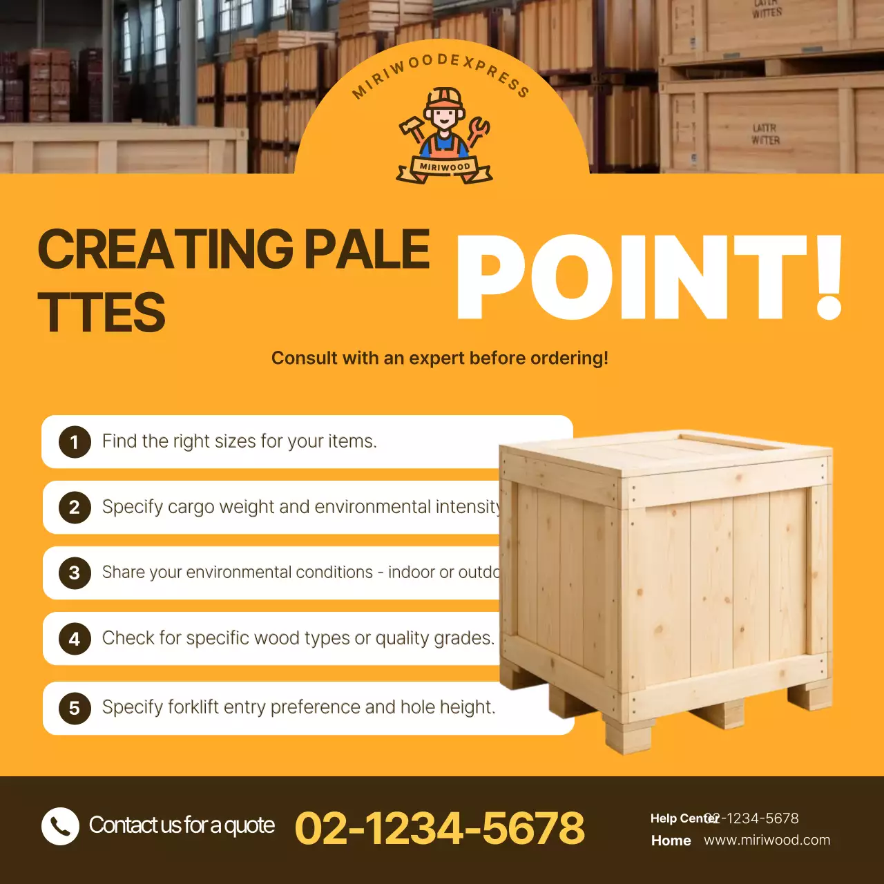 Quảng cáo Orange Modern Logistics