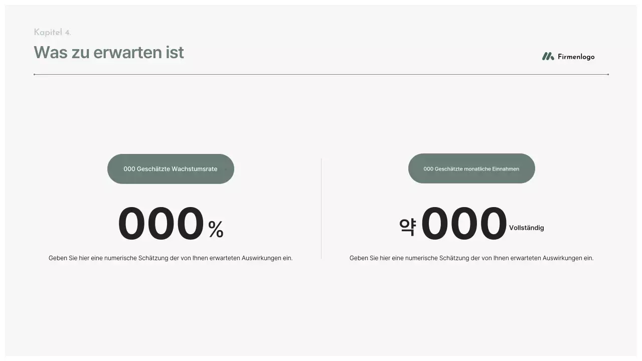 Gray Clean Angebotsplanung