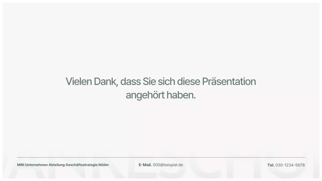 Gray Clean Angebotsplanung