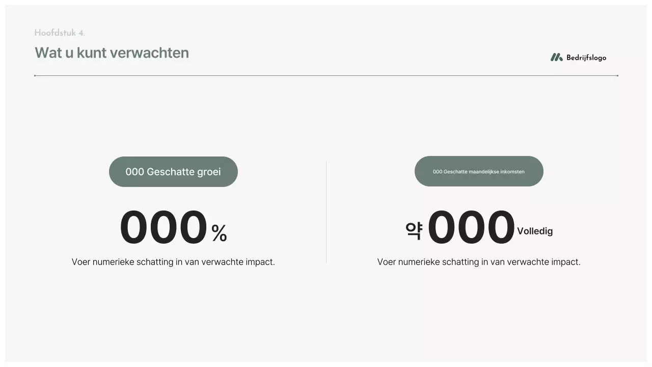 Gray Clean Voorstel Planning