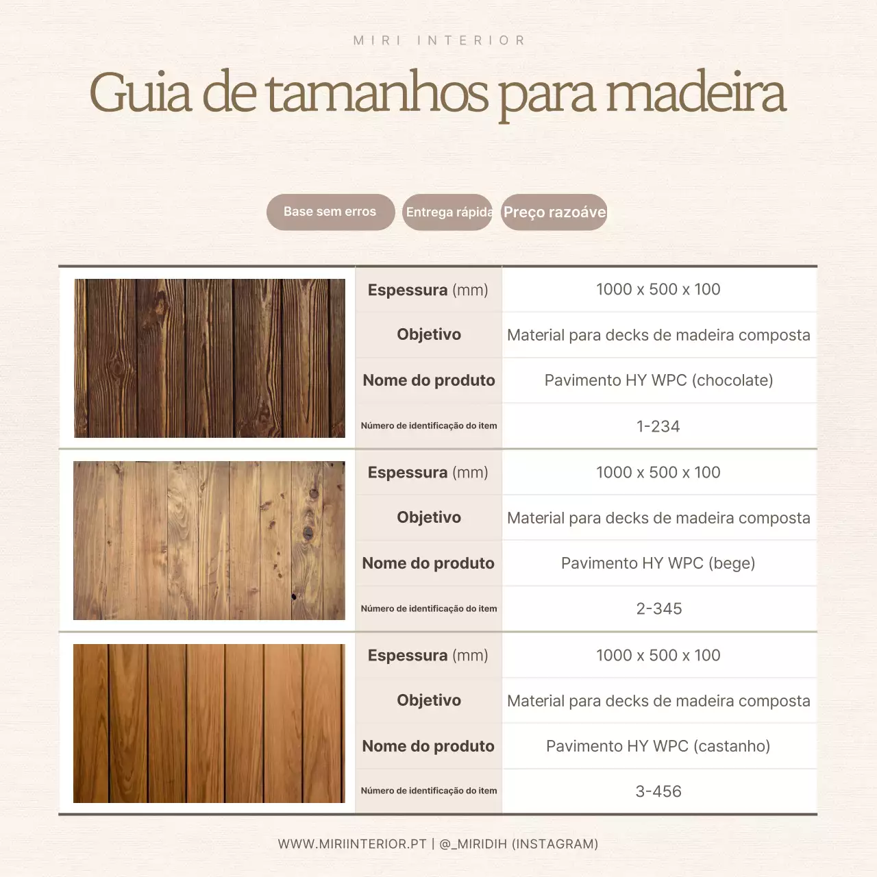 Manual de Interior Limpo Bege