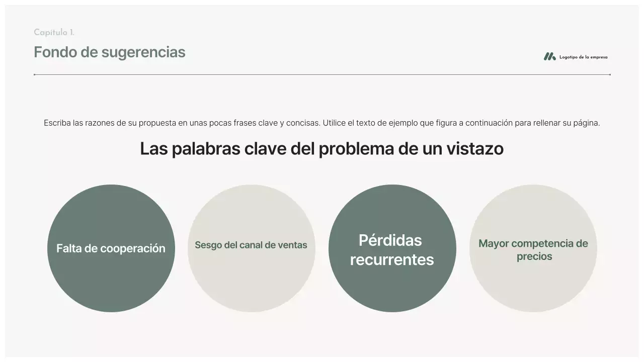 Planificación de propuestas limpias y grises