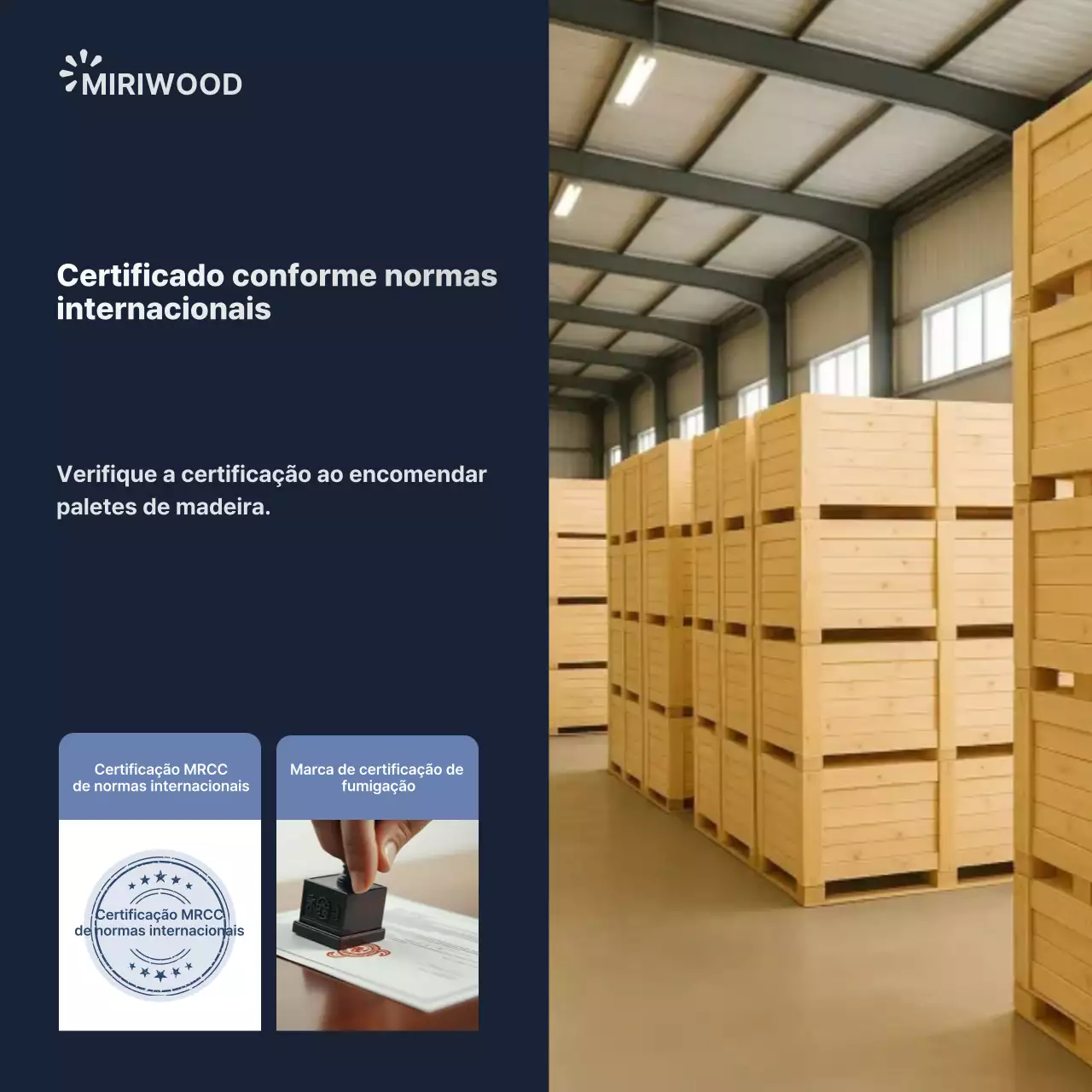 Promoção de produtos certificados Black Modern