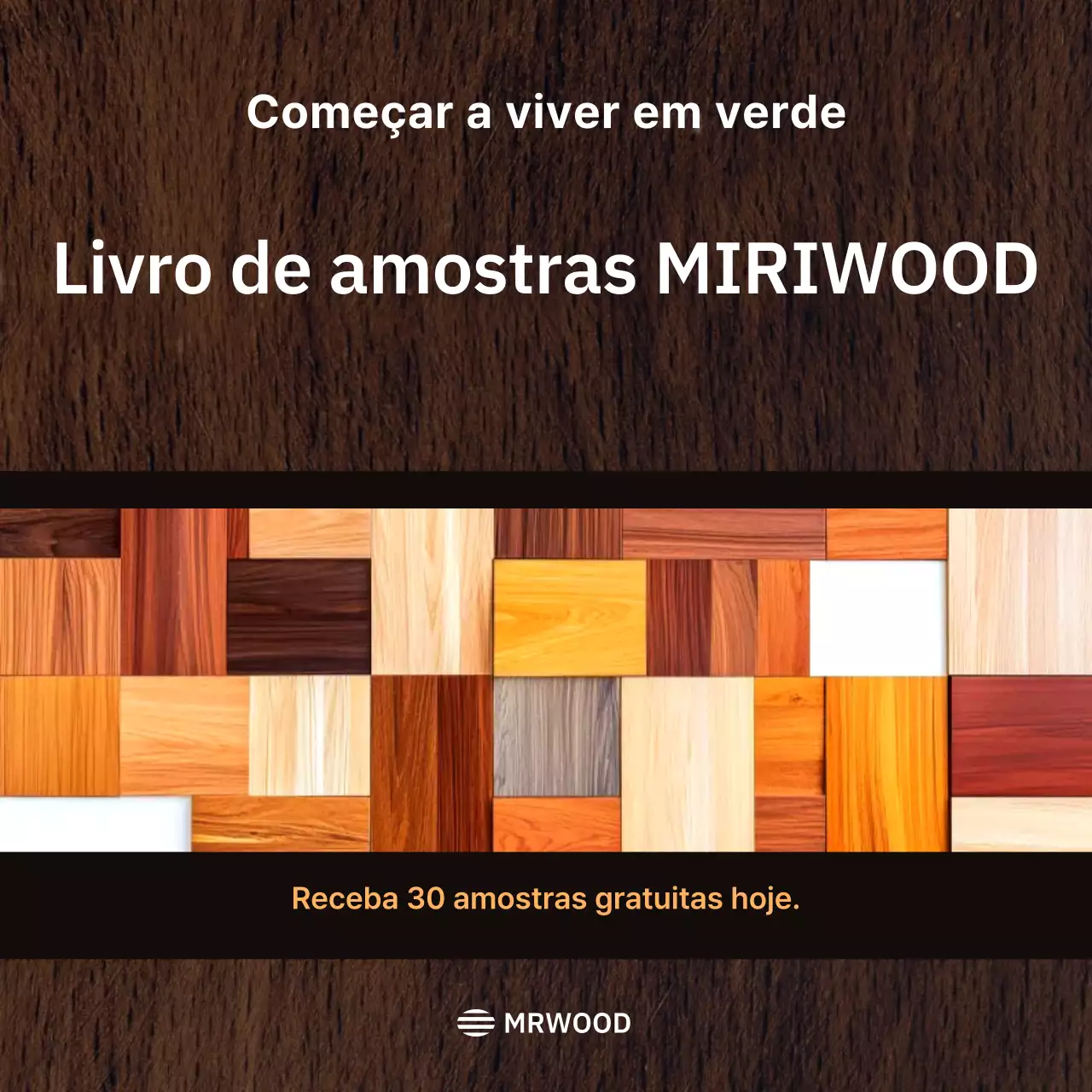 Promoção de interiores modernos em marrom