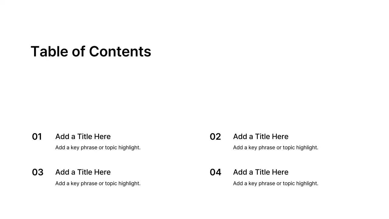 Table of Contents_List_Split_English