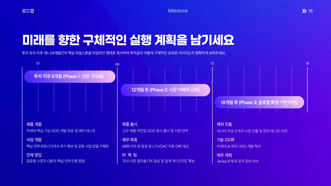 파랑 모던 비즈니스 기획