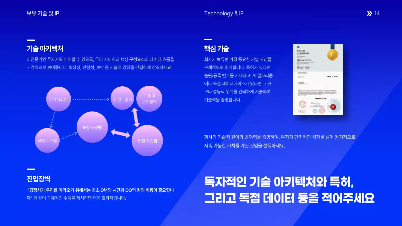 파랑 모던 비즈니스 기획