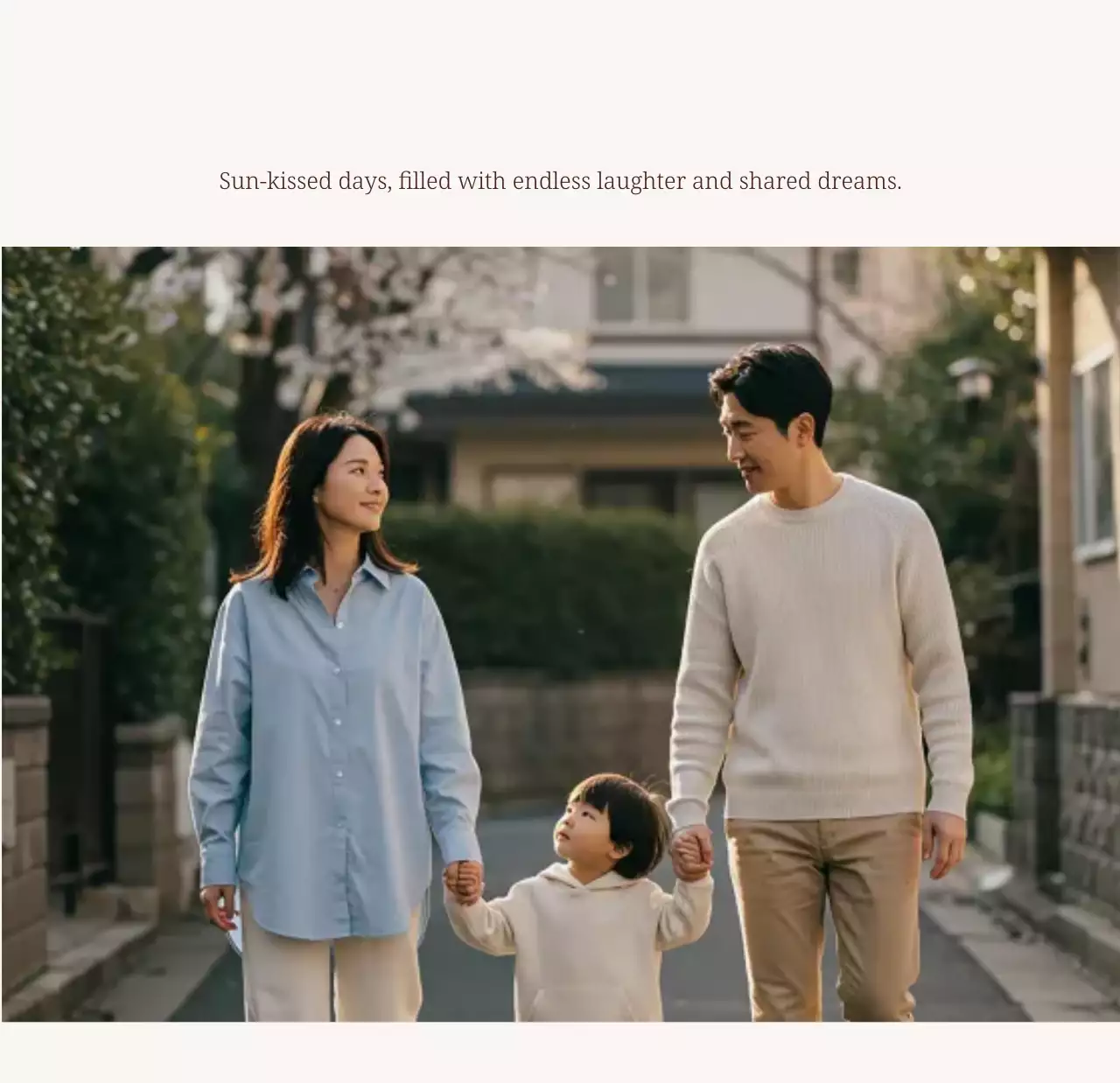 베이지 심플 가족 달력