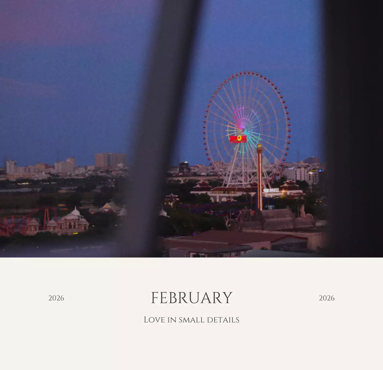 노랑 모던 계절 포트폴리오