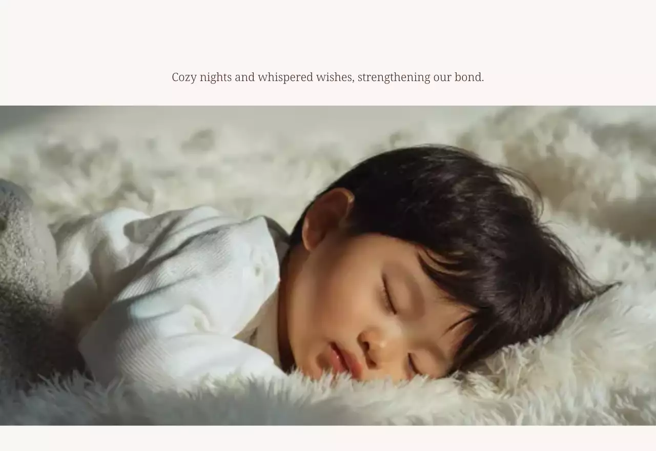 베이지 모던 가족 달력