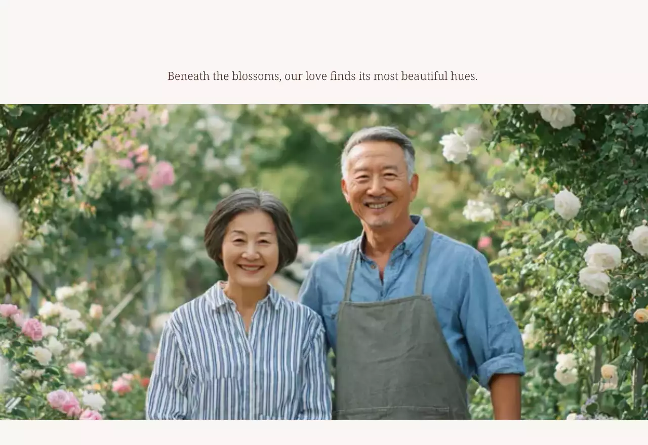 베이지 모던 가족 달력