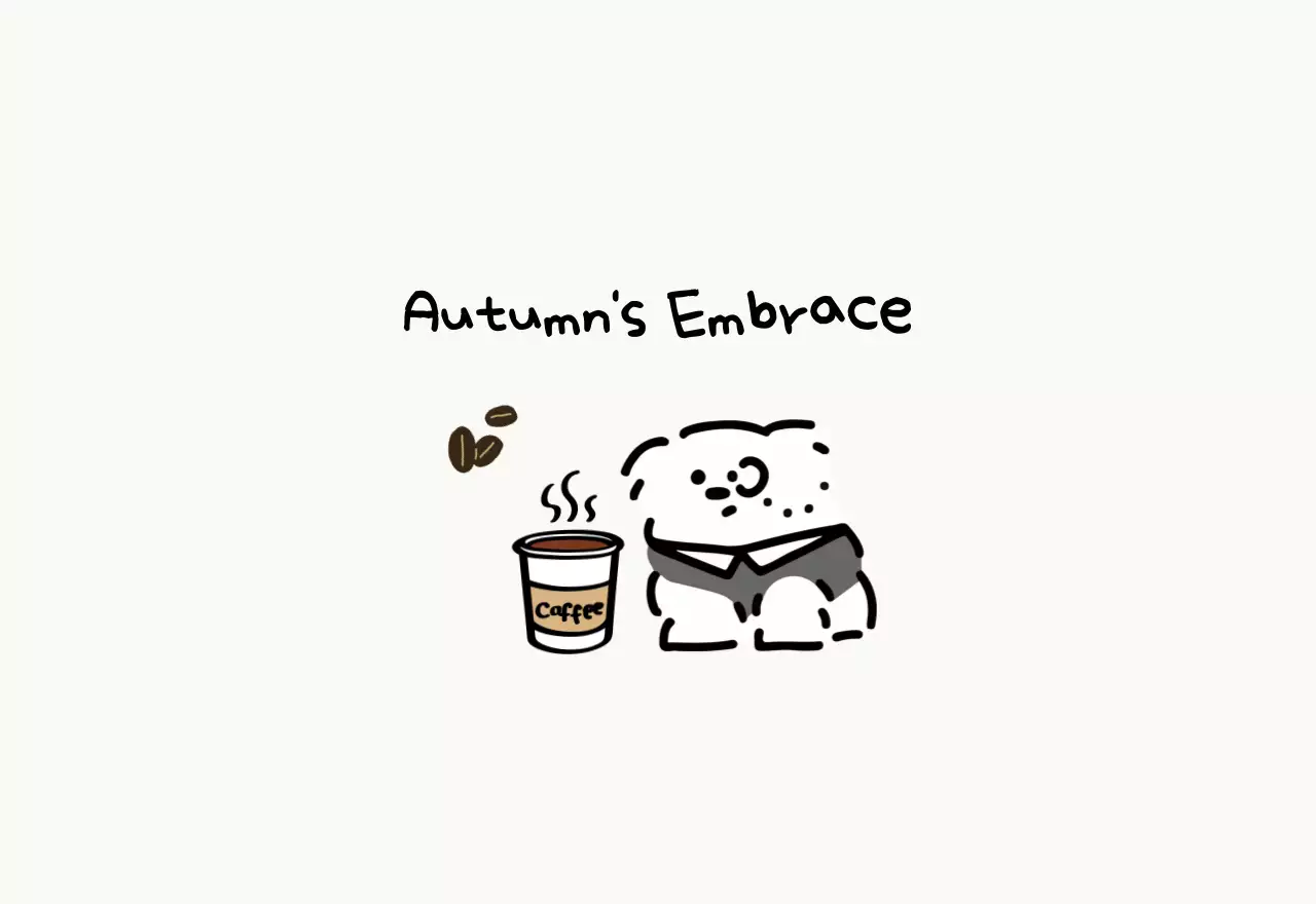 흰색 아기자기한 달력 캘린더