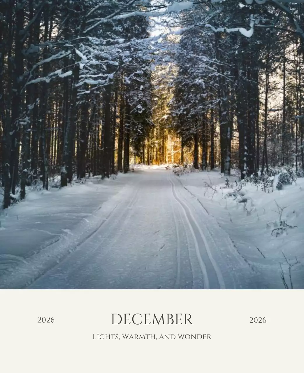 노랑 모던 풍경 엽서