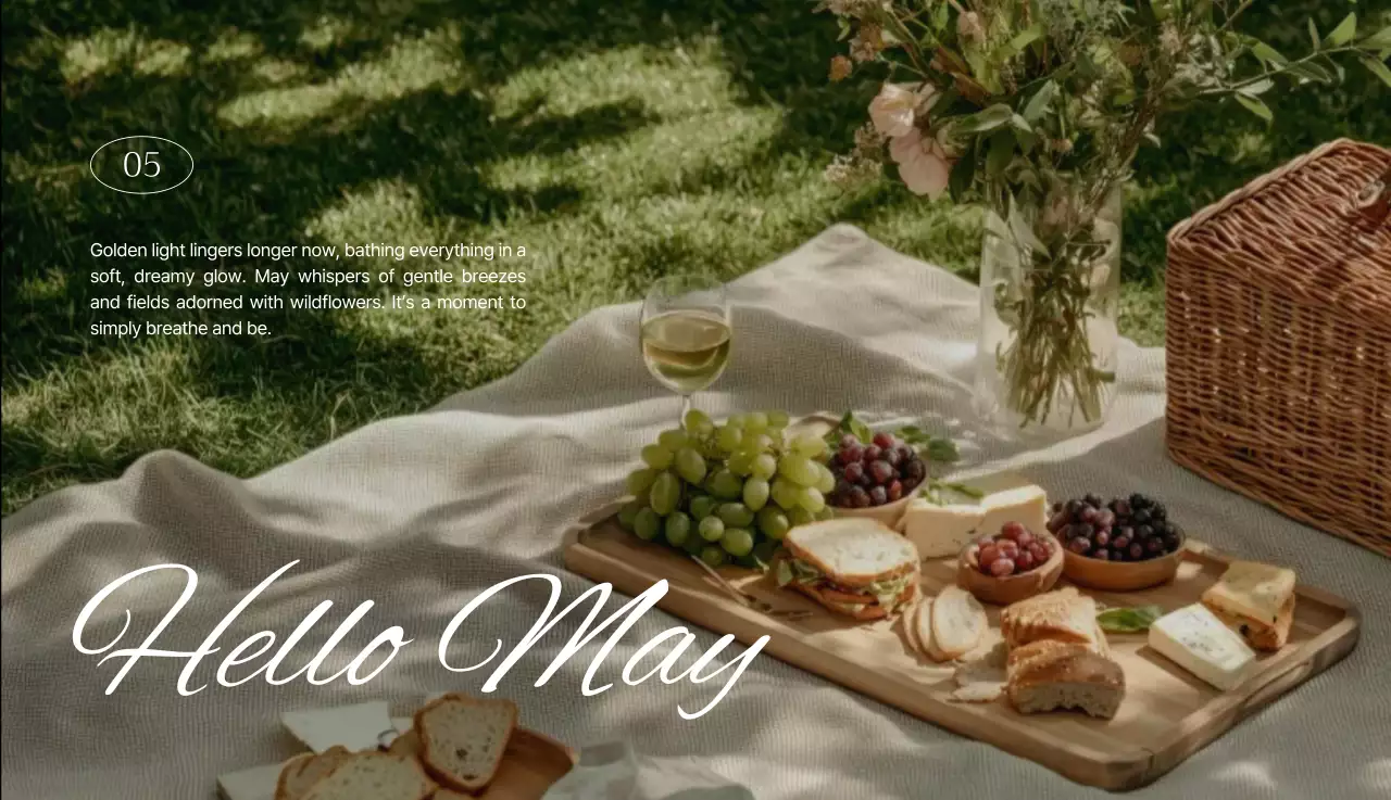 초록 모던 달력 캘린더