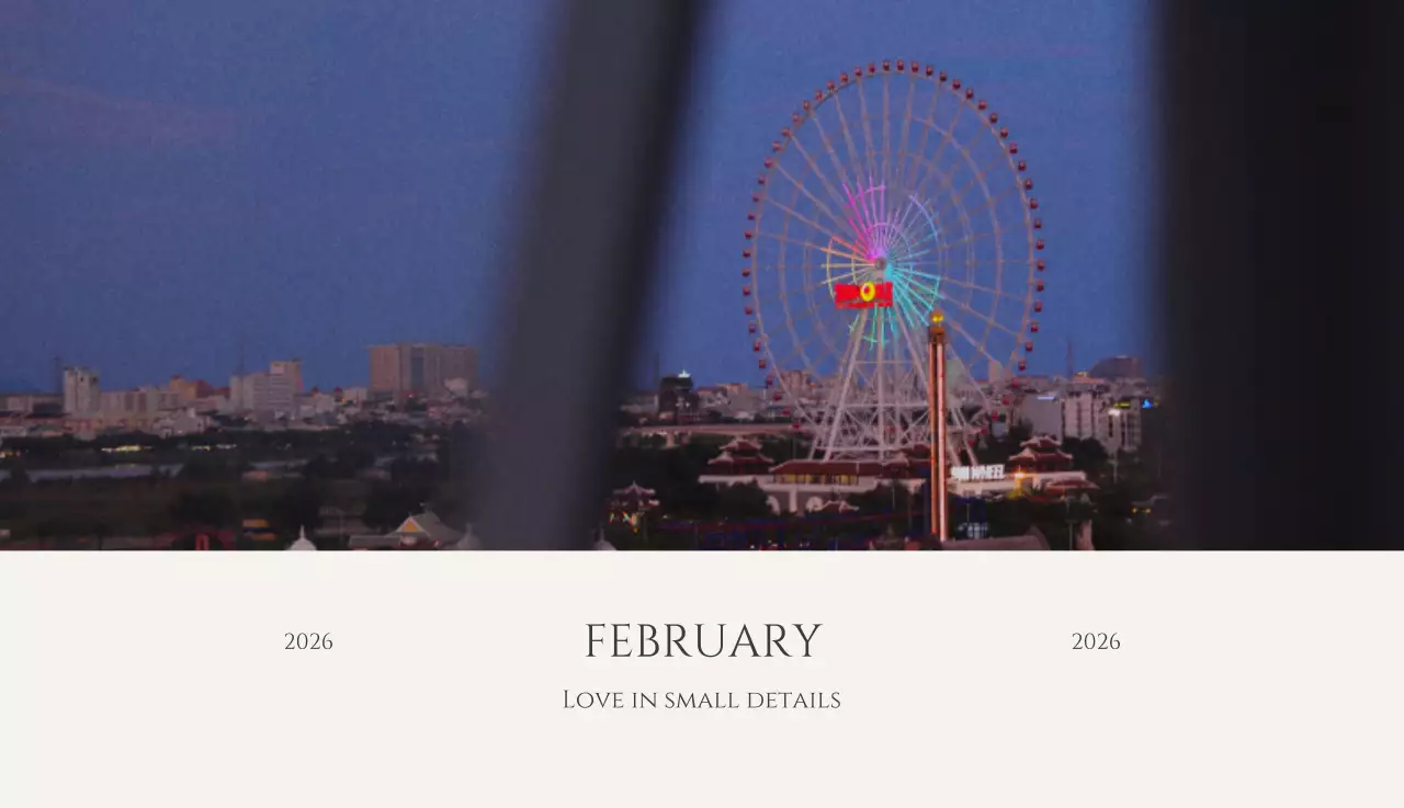 노랑 심플 계절 포트폴리오