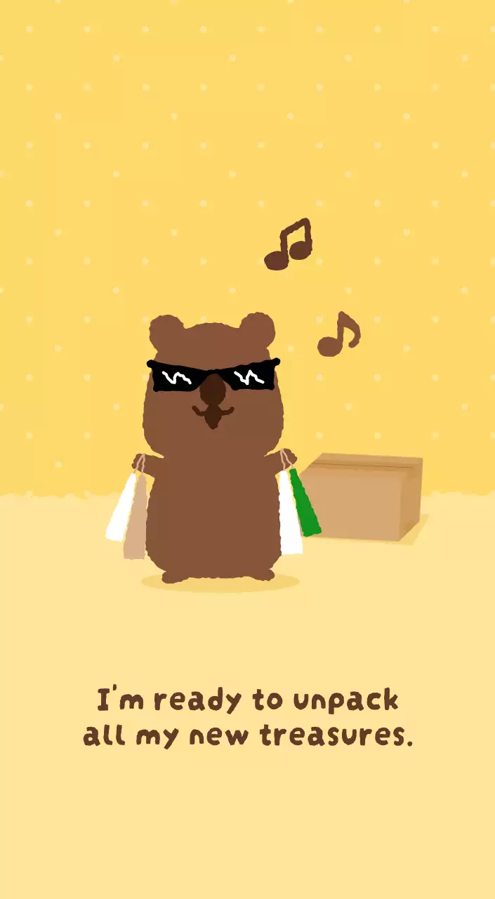 베이지 귀여운 달력 캘린더