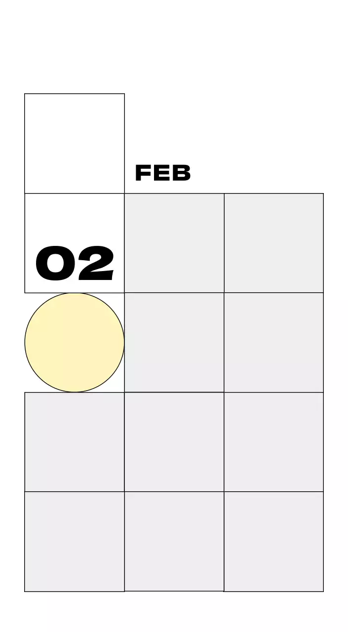 베이지 심플 캘린더 다이어리