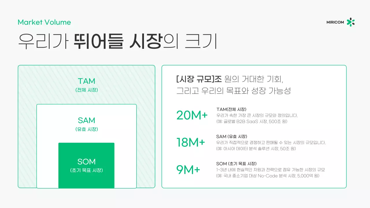회색 모던 비즈니스 기획