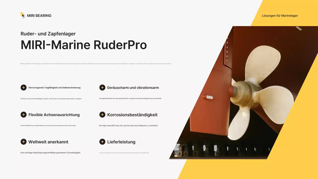 Einführung von Yellow Modern Industrial Products