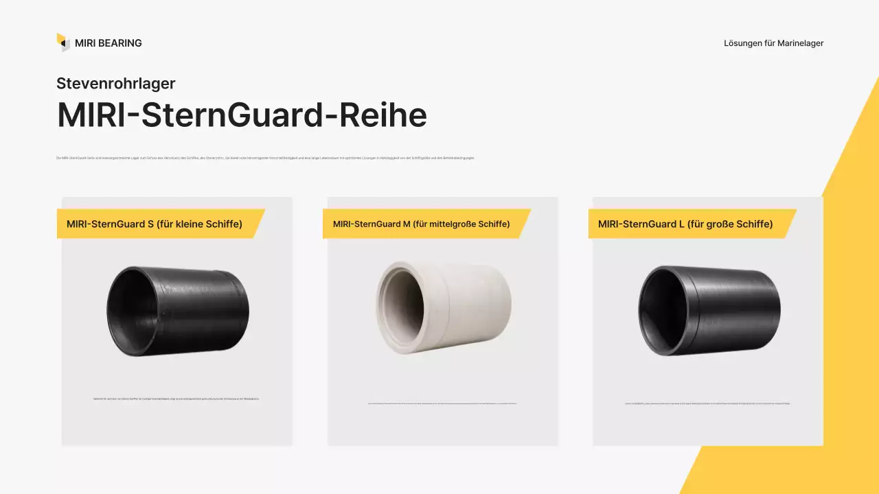 Einführung von Yellow Modern Industrial Products