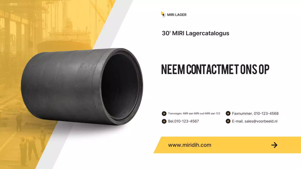 Introductie van gele moderne industriële producten