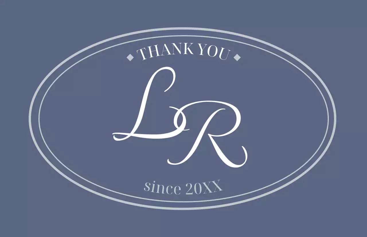 ネイビー クラシック テキスト